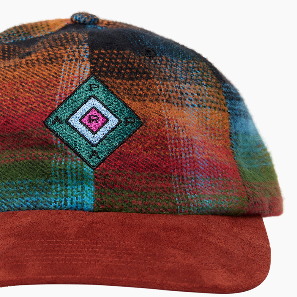 By Parra Diamond Block Logo 6 Panel Hat - Multi