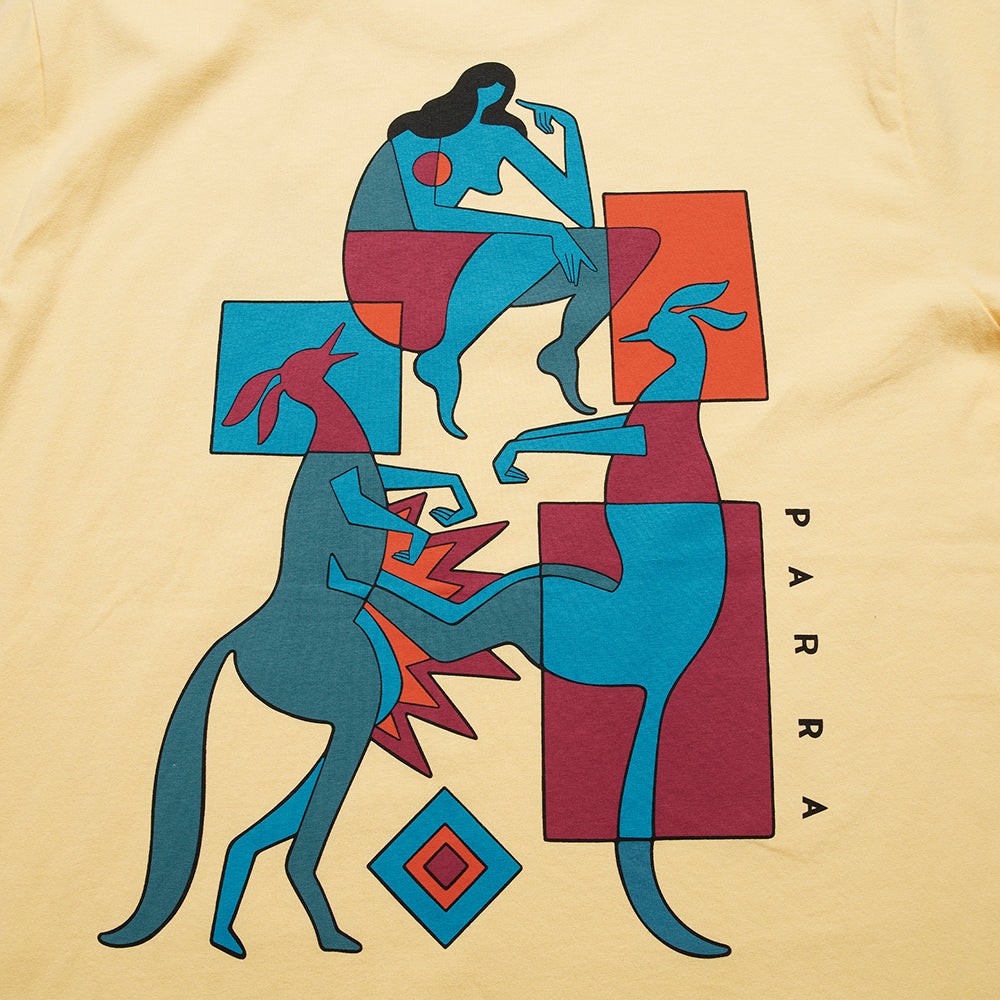 By Parra Down Under T-Shirt - Cream