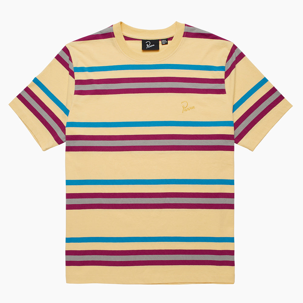 By Parra Stripeys T-Shirt - Cream