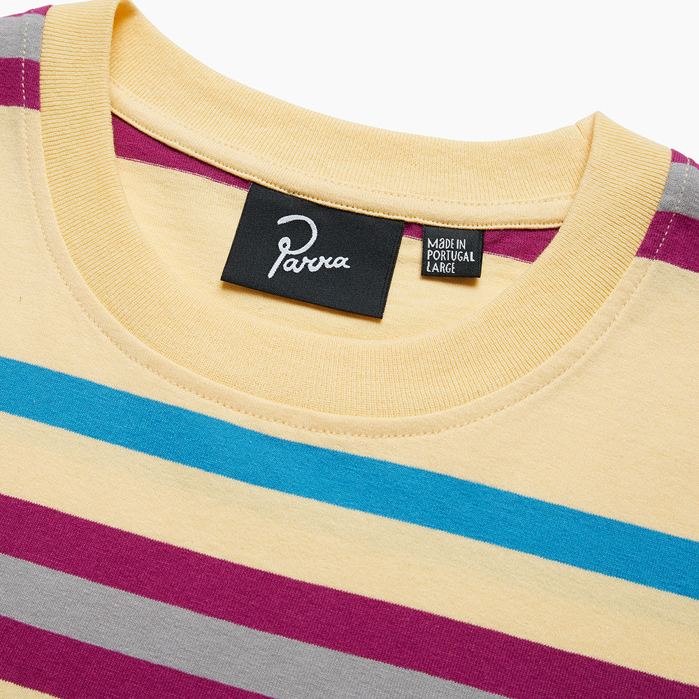 By Parra Stripeys T-Shirt - Cream