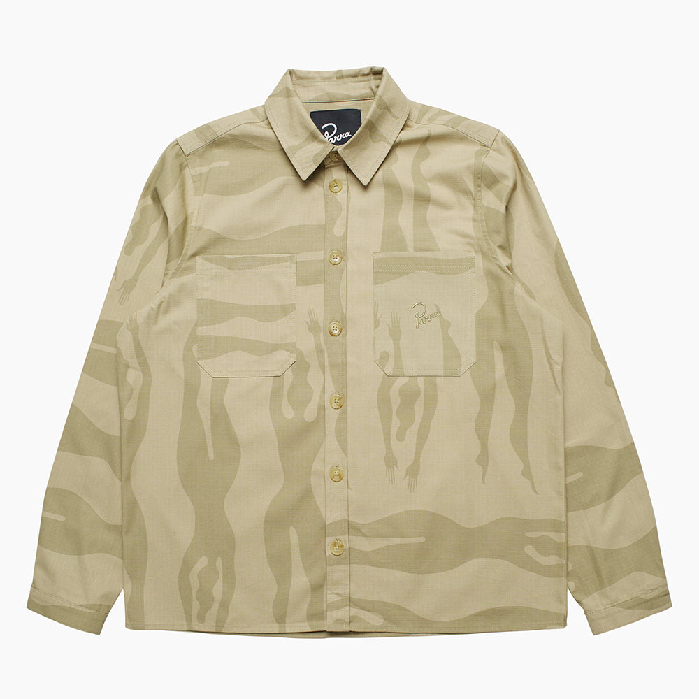 By Parra Under Polluted Water Shirt - Khaki