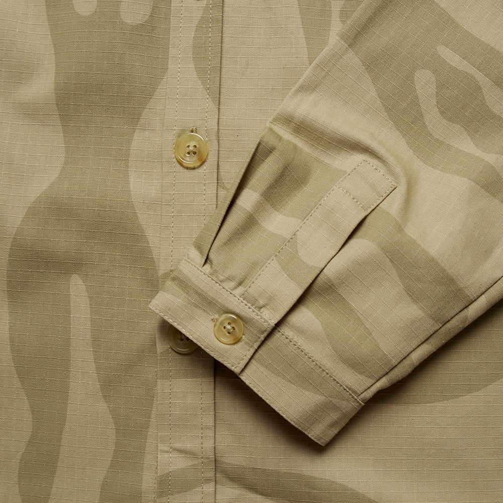 By Parra Under Polluted Water Shirt - Khaki