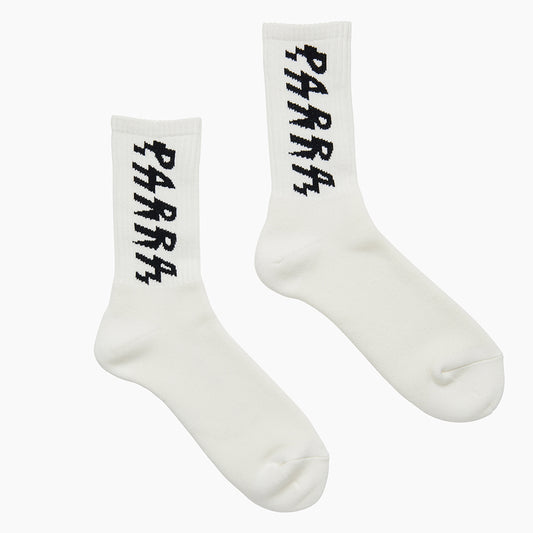 By Parra Shocker Logo Crew Socks