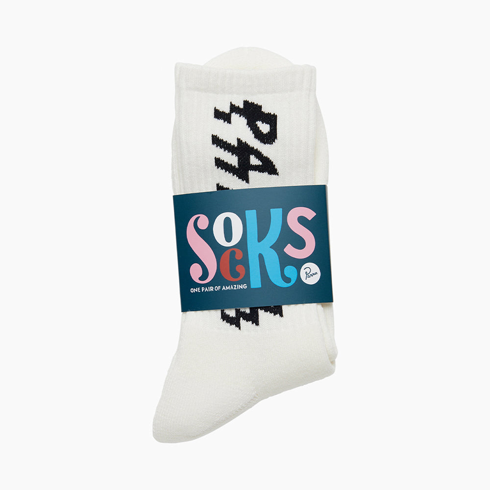 By Parra Shocker Logo Crew Socks