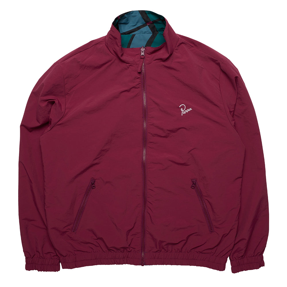 By Parra Squared Waves Pattern Track Top - Multi Check