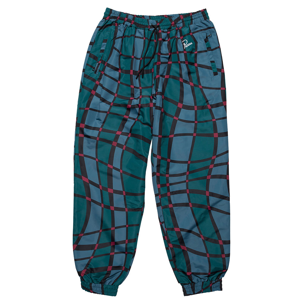 By Parra Squared Waves Pattern Track Pants - Multi Check