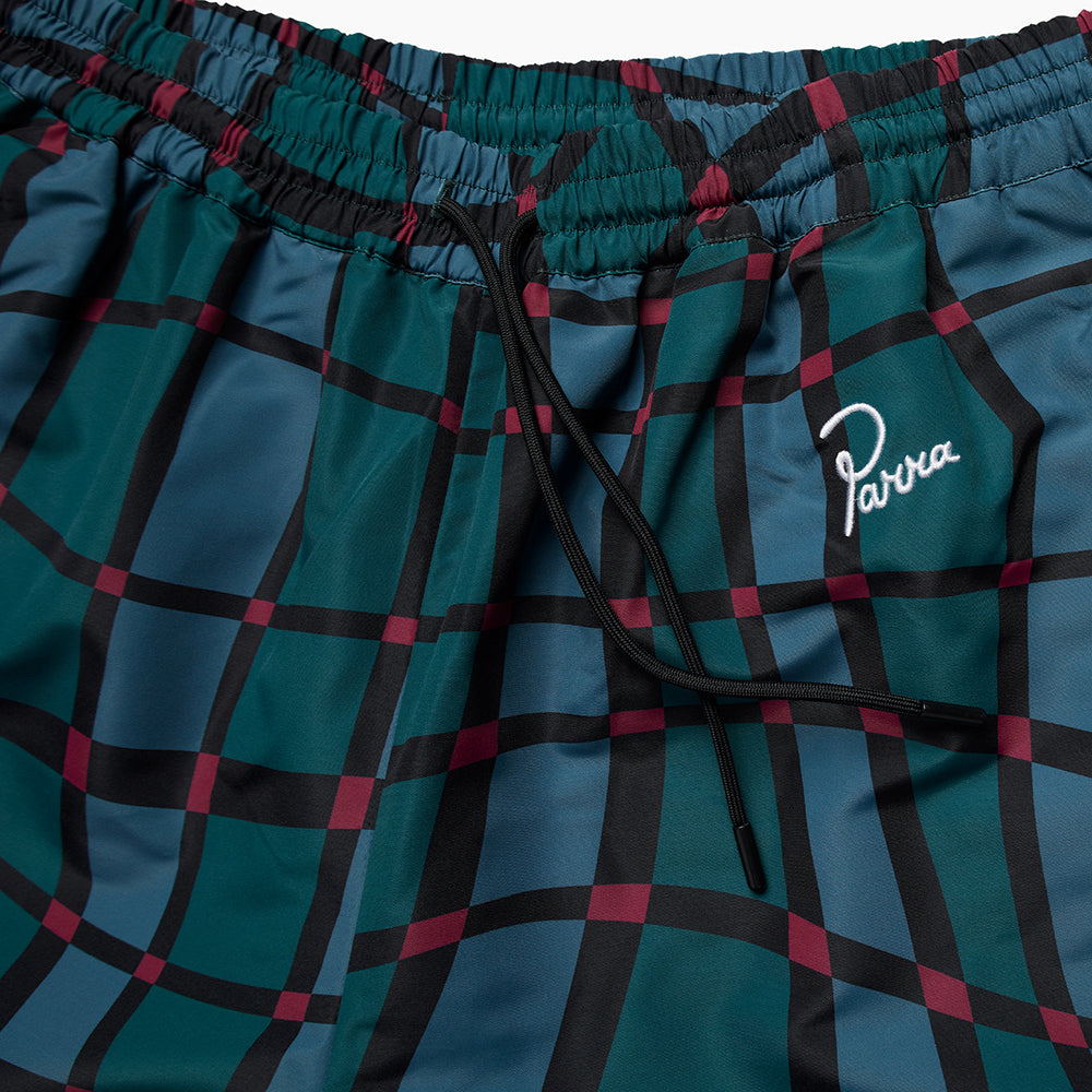 By Parra Squared Waves Pattern Track Pants - Multi Check