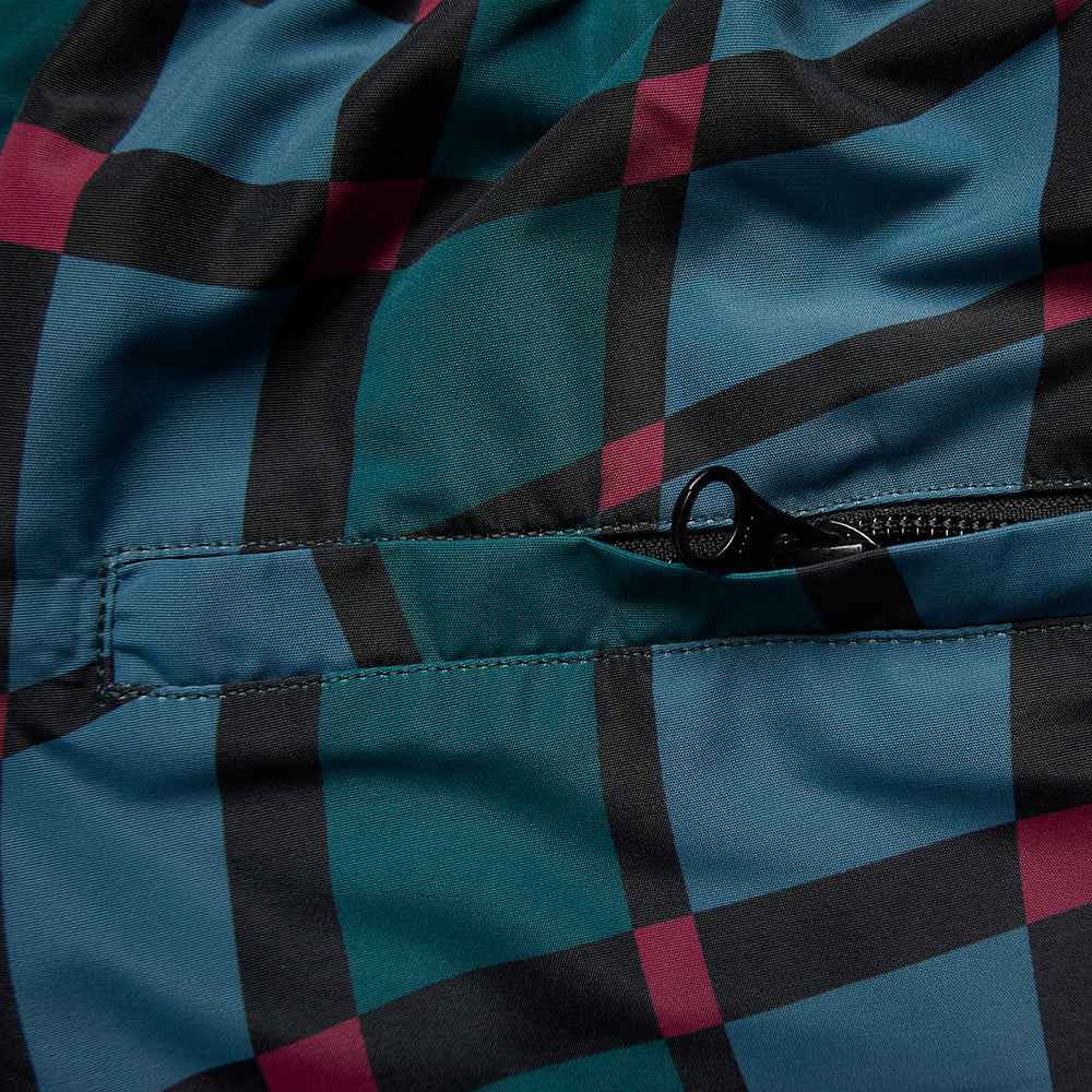 By Parra Squared Waves Pattern Track Pants - Multi Check