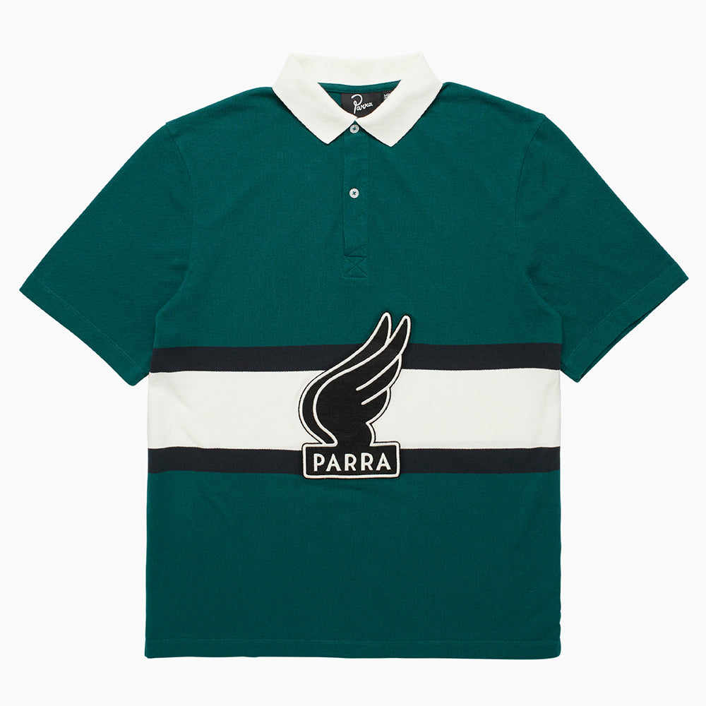 By Parra Winged Logo Polo Shirt - Teal