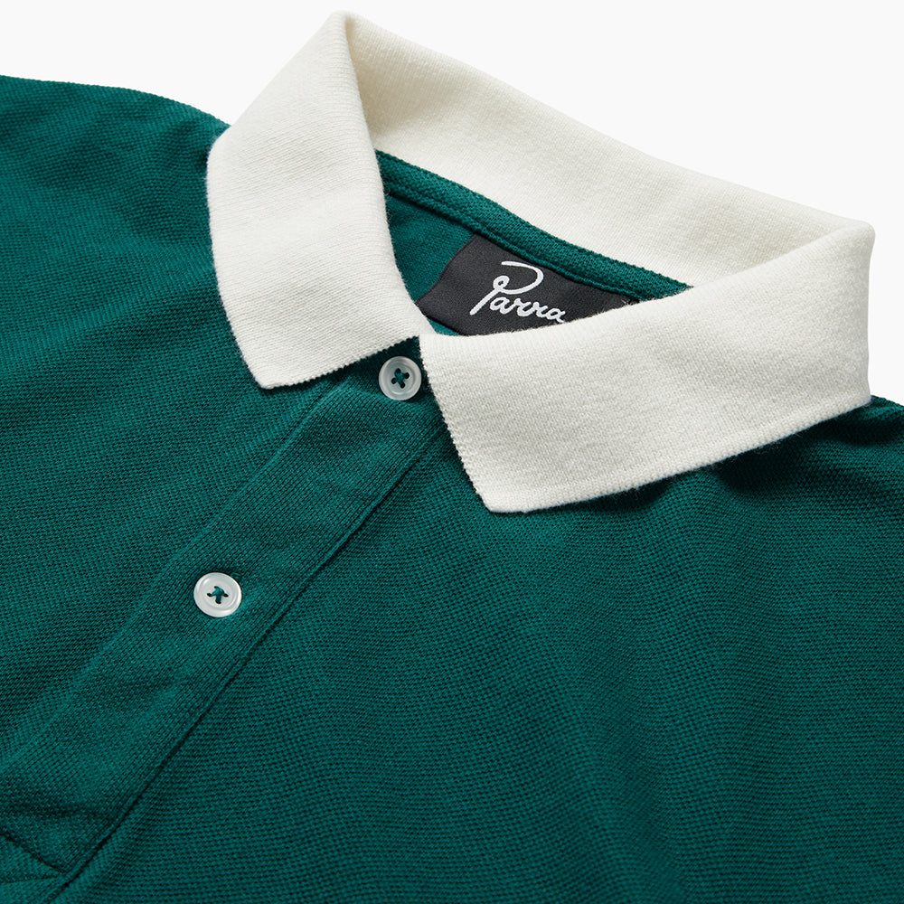 By Parra Winged Logo Polo Shirt - Teal