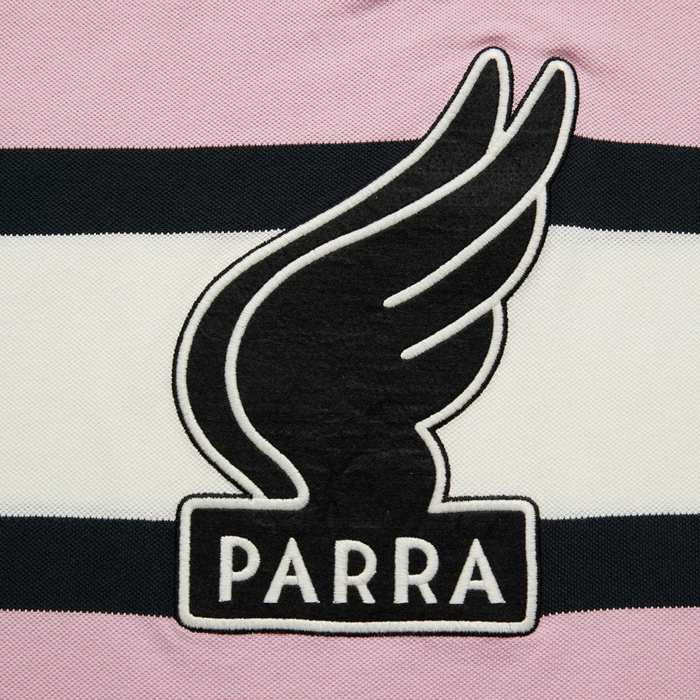 By Parra Winged Logo Polo Shirt - Pink