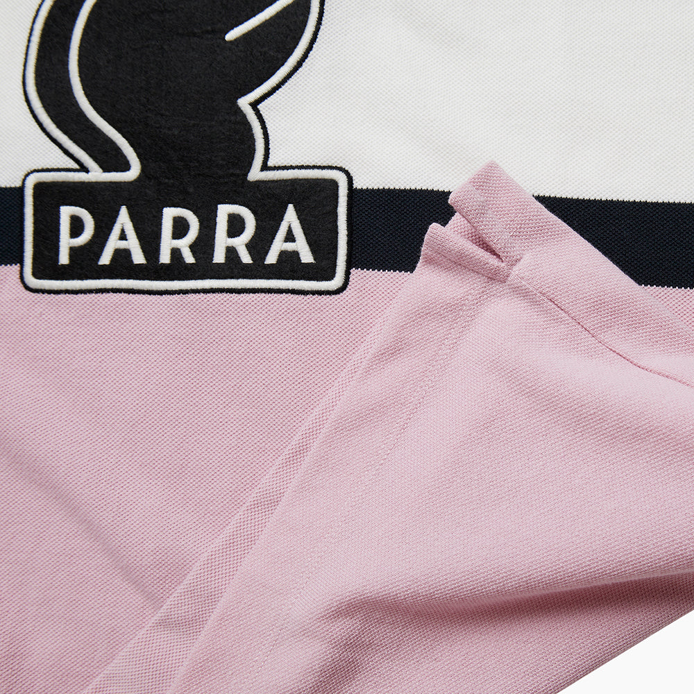 By Parra Winged Logo Polo Shirt - Pink