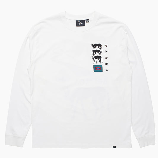 By Parra The Berry Farm LS T-Shirt - White
