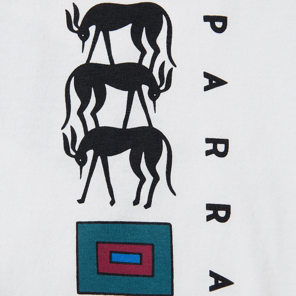 By Parra The Berry Farm LS T-Shirt - White