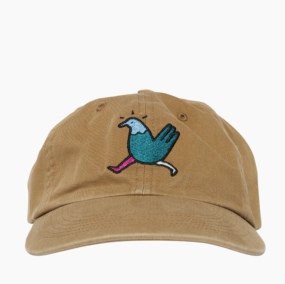 By Parra Annoyed Chicken 6 Panel Hat - Khaki