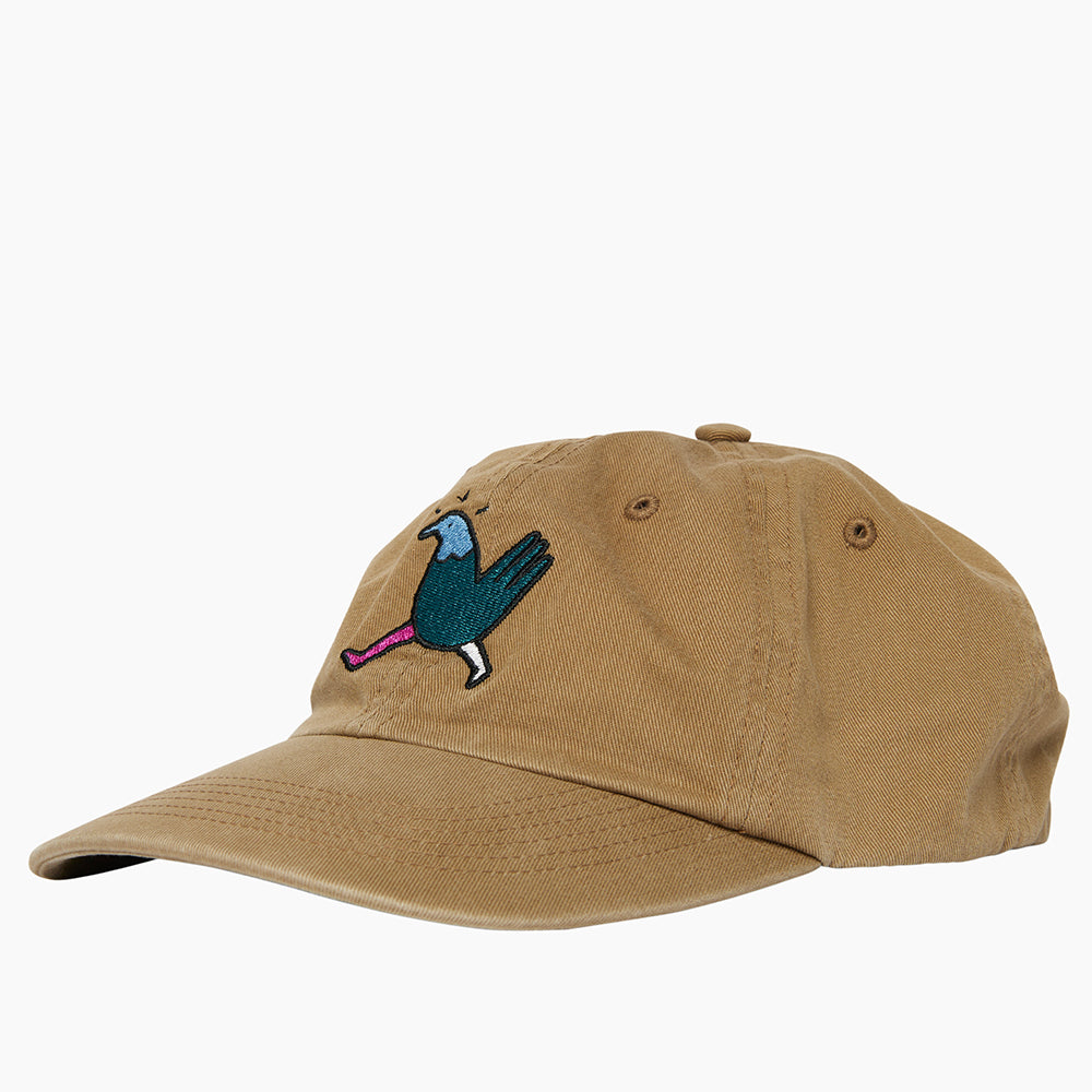 By Parra Annoyed Chicken 6 Panel Hat - Khaki
