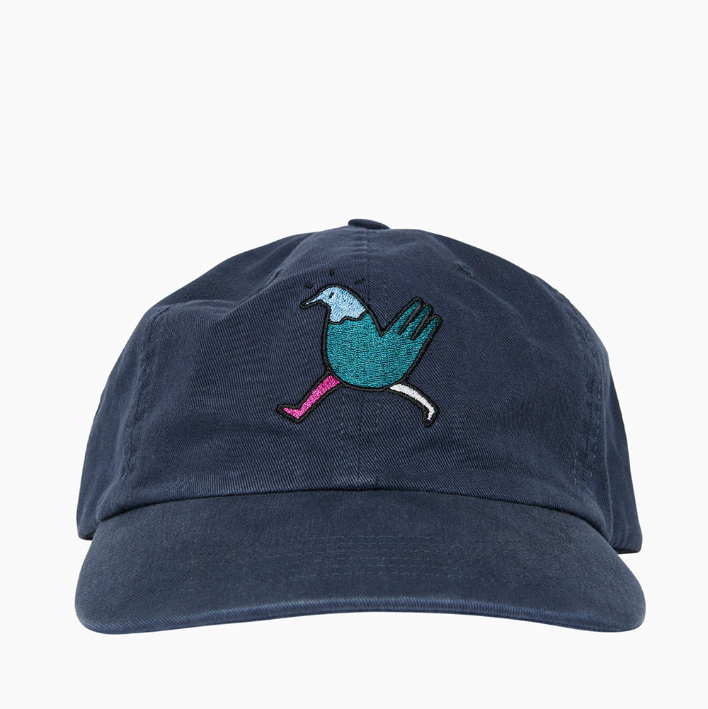 By Parra Annoyed Chicken 6 Panel Hat - Navy