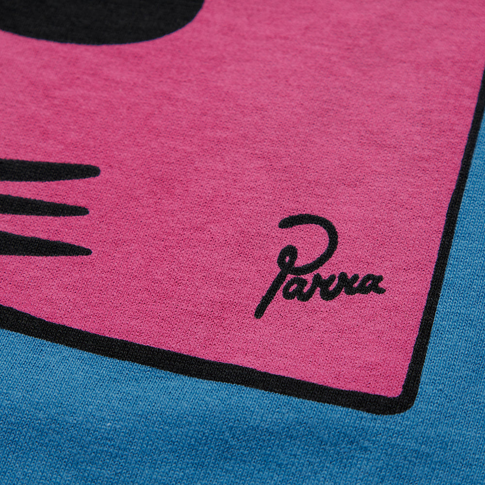 By Parra Fucking Fork T-Shirt - Slate Blue