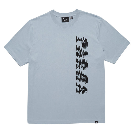 By Parra Wave Block Tremors T-Shirt - Dusty Blue