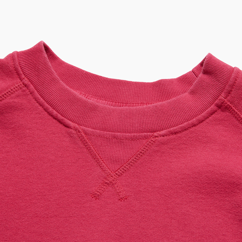 By Parra Diamond Block Logo Crew Sweatshirt - Purple Pink