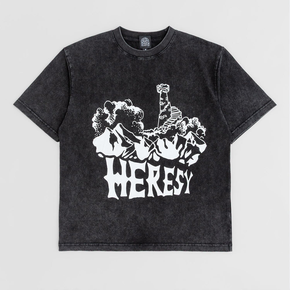Heresy Tower Tee - Ash