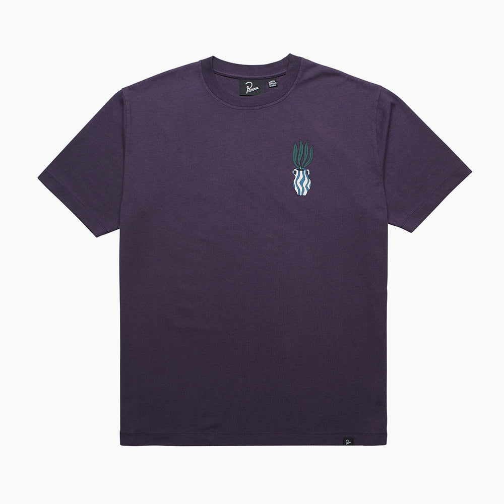 By Parra Kick The Vase T-Shirt - Aubergine