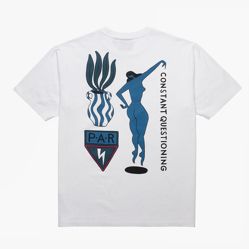 By Parra Questioning T-Shirt - White