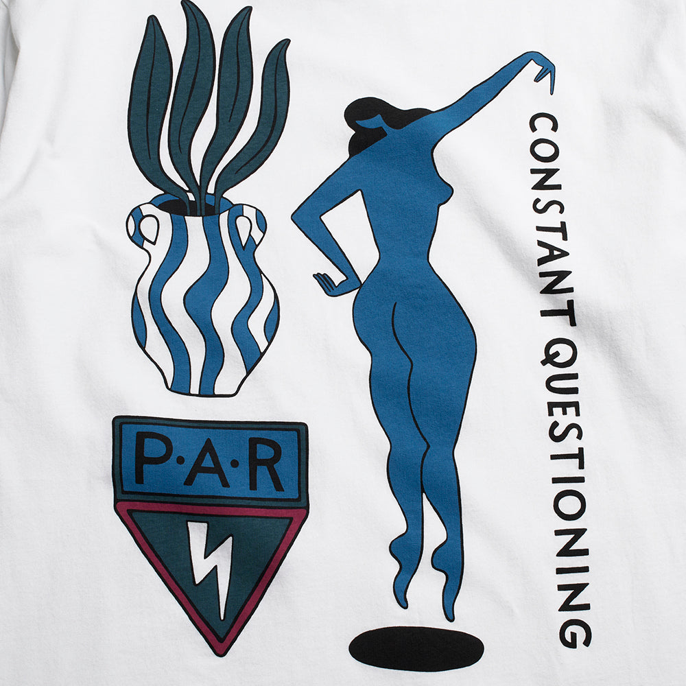 By Parra Questioning T-Shirt - White