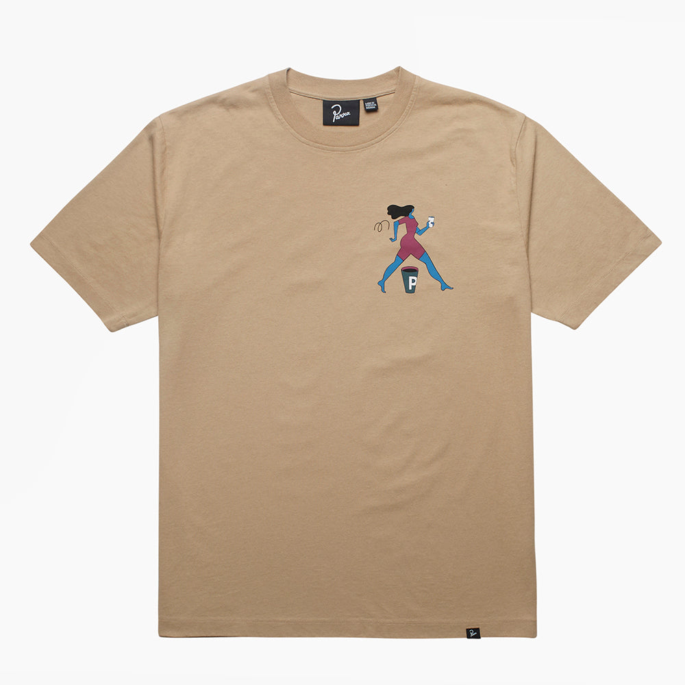 By Parra Questioning T-Shirt - Beige