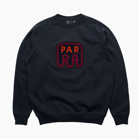 By Parra Fast Food Logo Crew Neck Sweatshirt