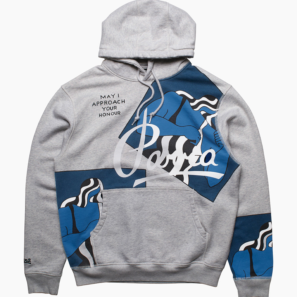 By Parra Self Defense Hooded Sweatshirt - Heather Grey
