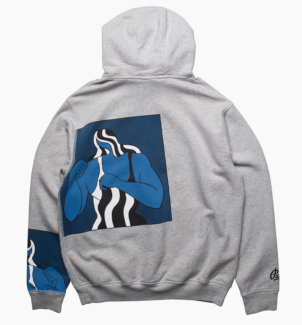 By Parra Self Defense Hooded Sweatshirt - Heather Grey