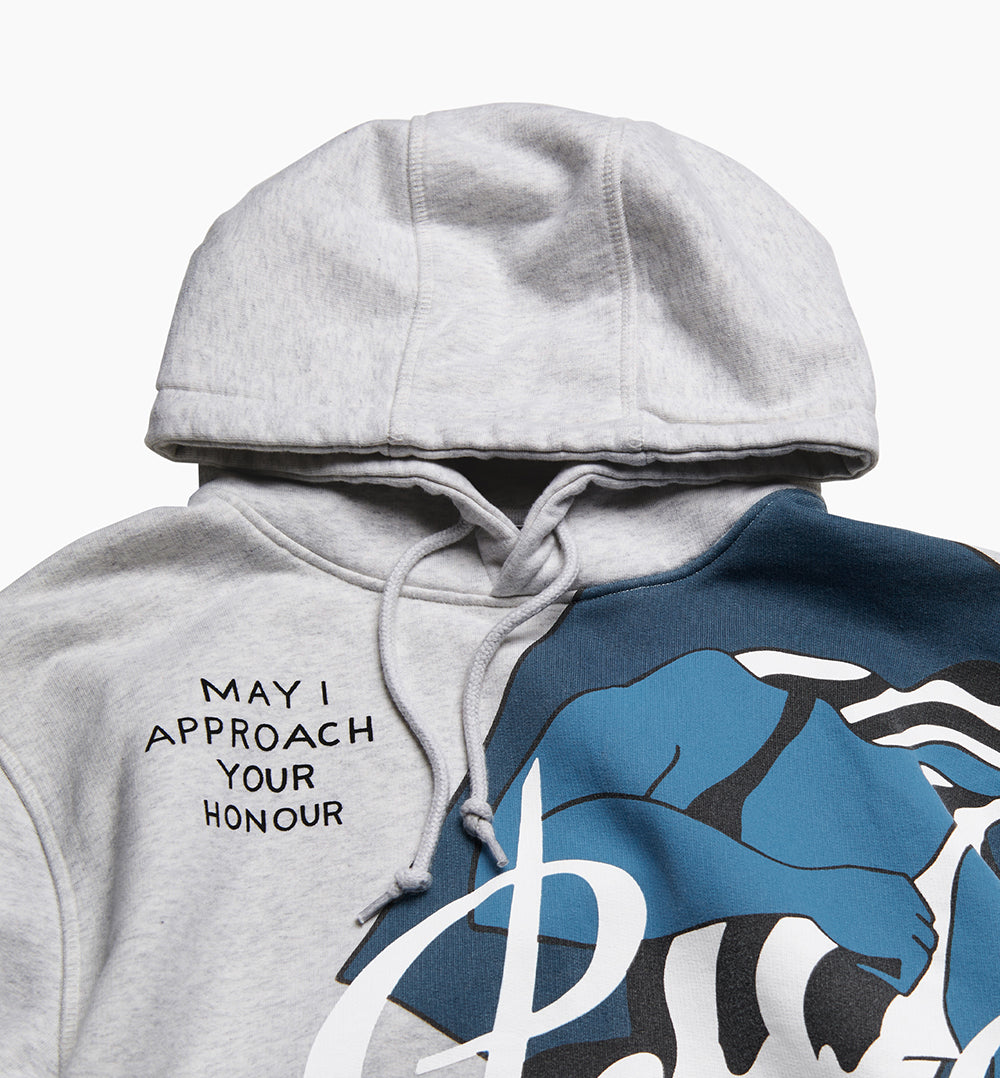 By Parra Self Defense Hooded Sweatshirt - Heather Grey