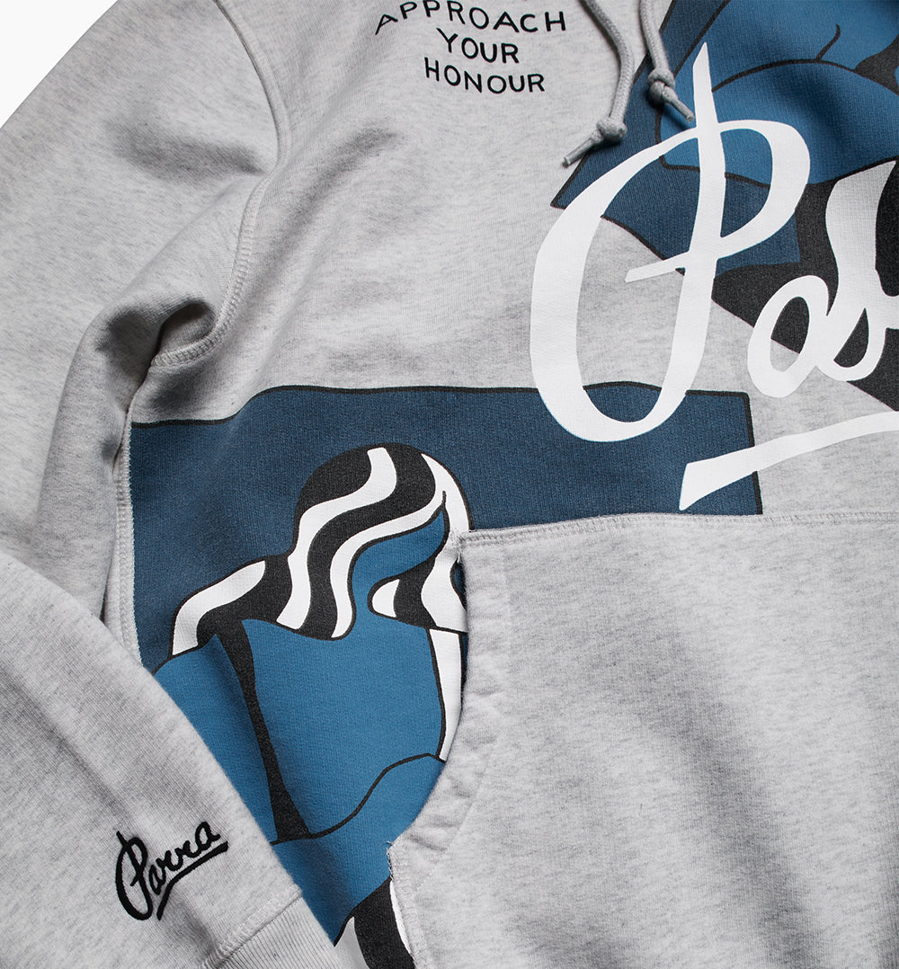 By Parra Self Defense Hooded Sweatshirt - Heather Grey
