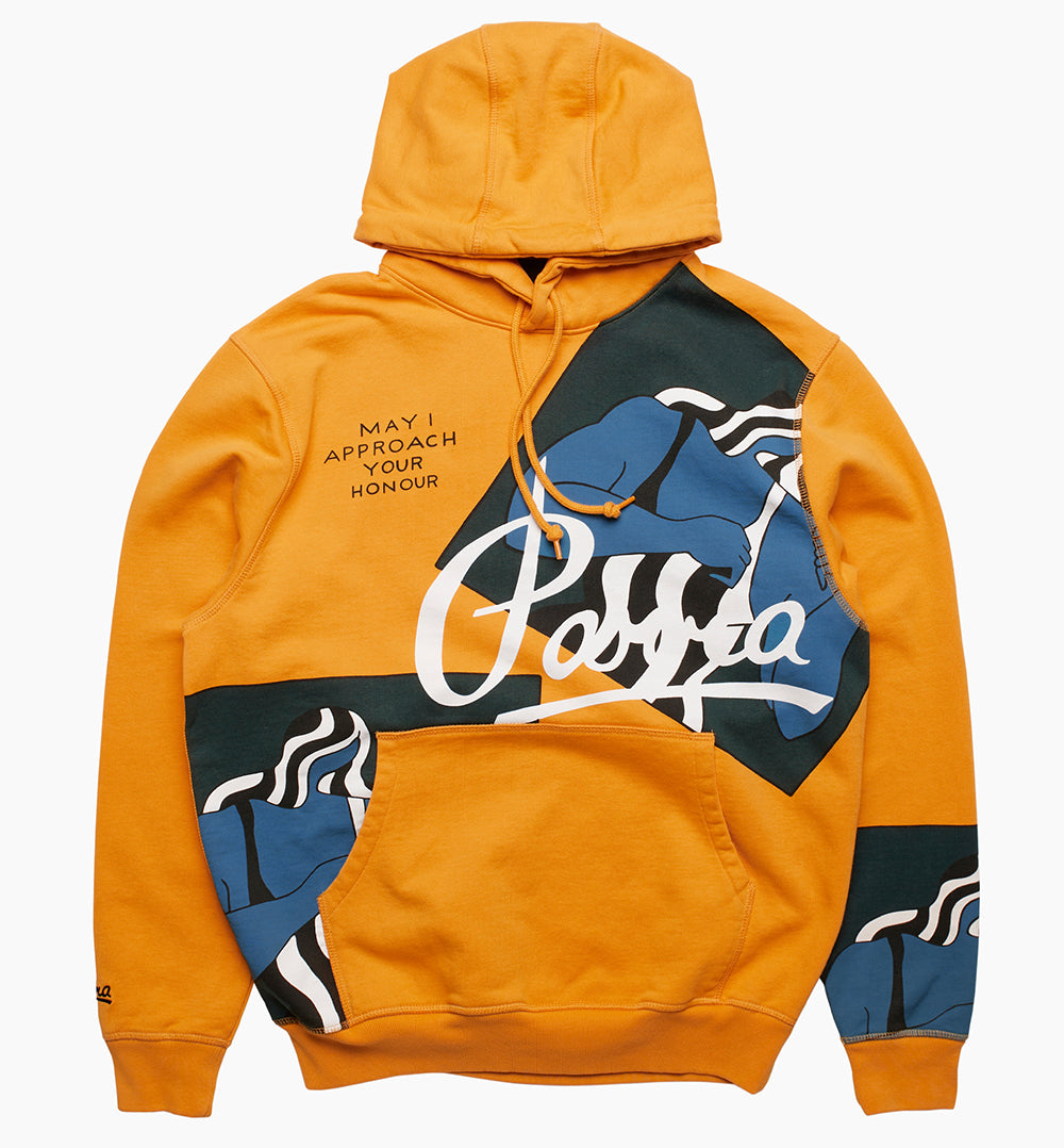 By Parra Self Defense Hooded Sweatshirt - Burned Yellow
