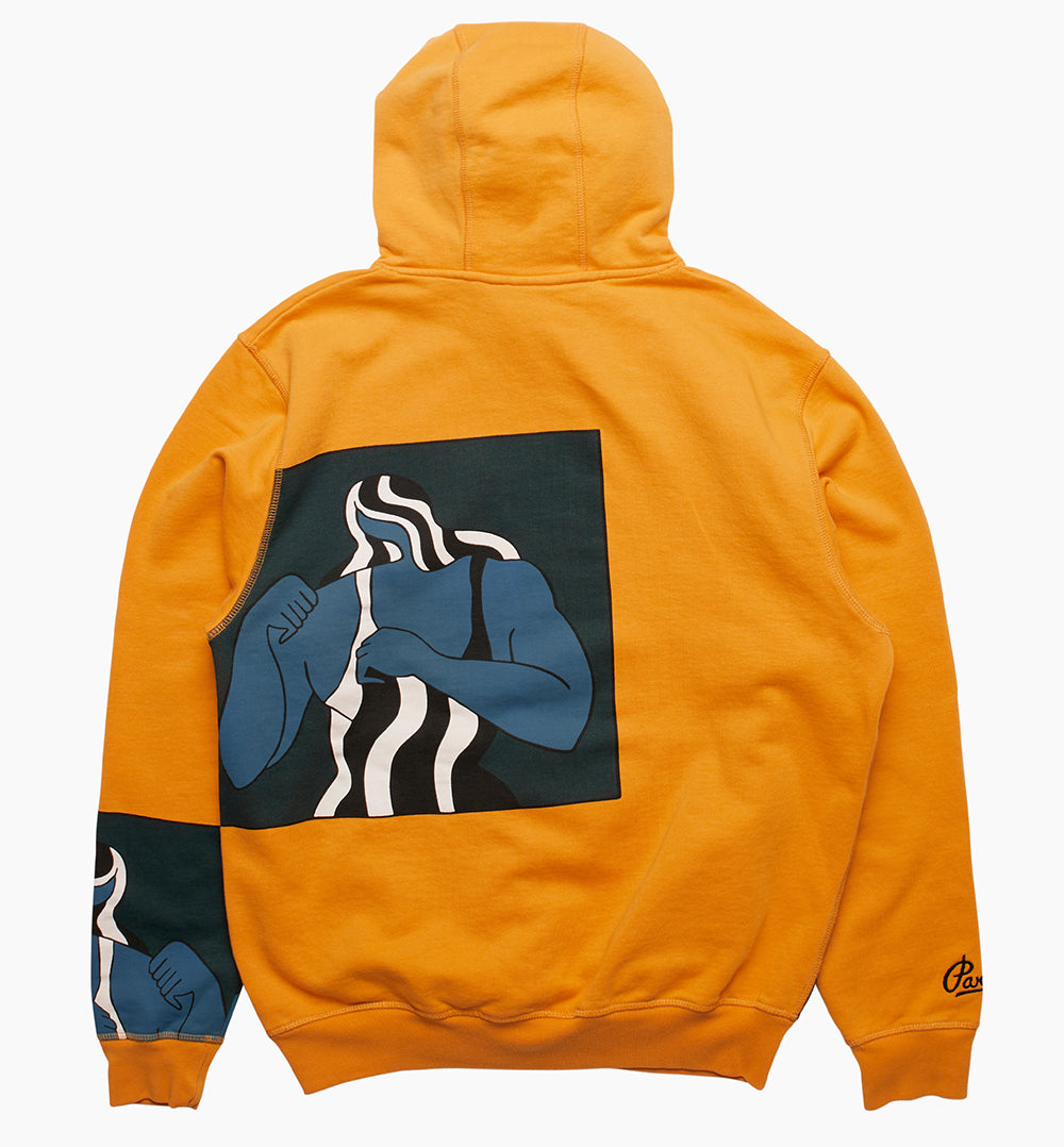 By Parra Self Defense Hooded Sweatshirt - Burned Yellow
