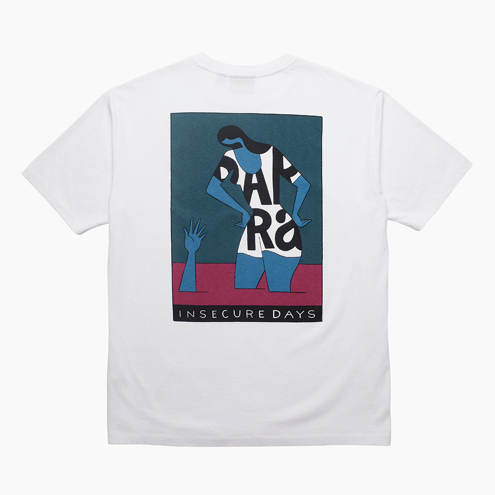 By Parra Insecure Days T-Shirt - White