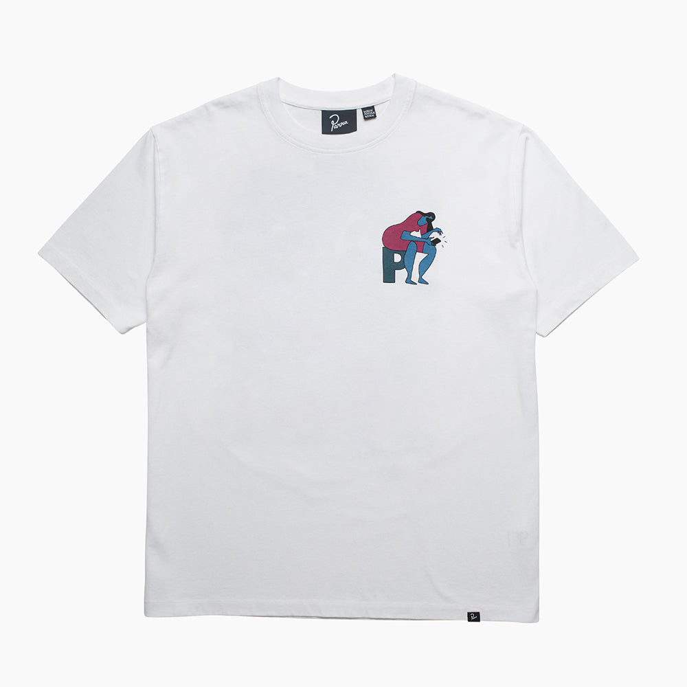 By Parra Insecure Days T-Shirt - White