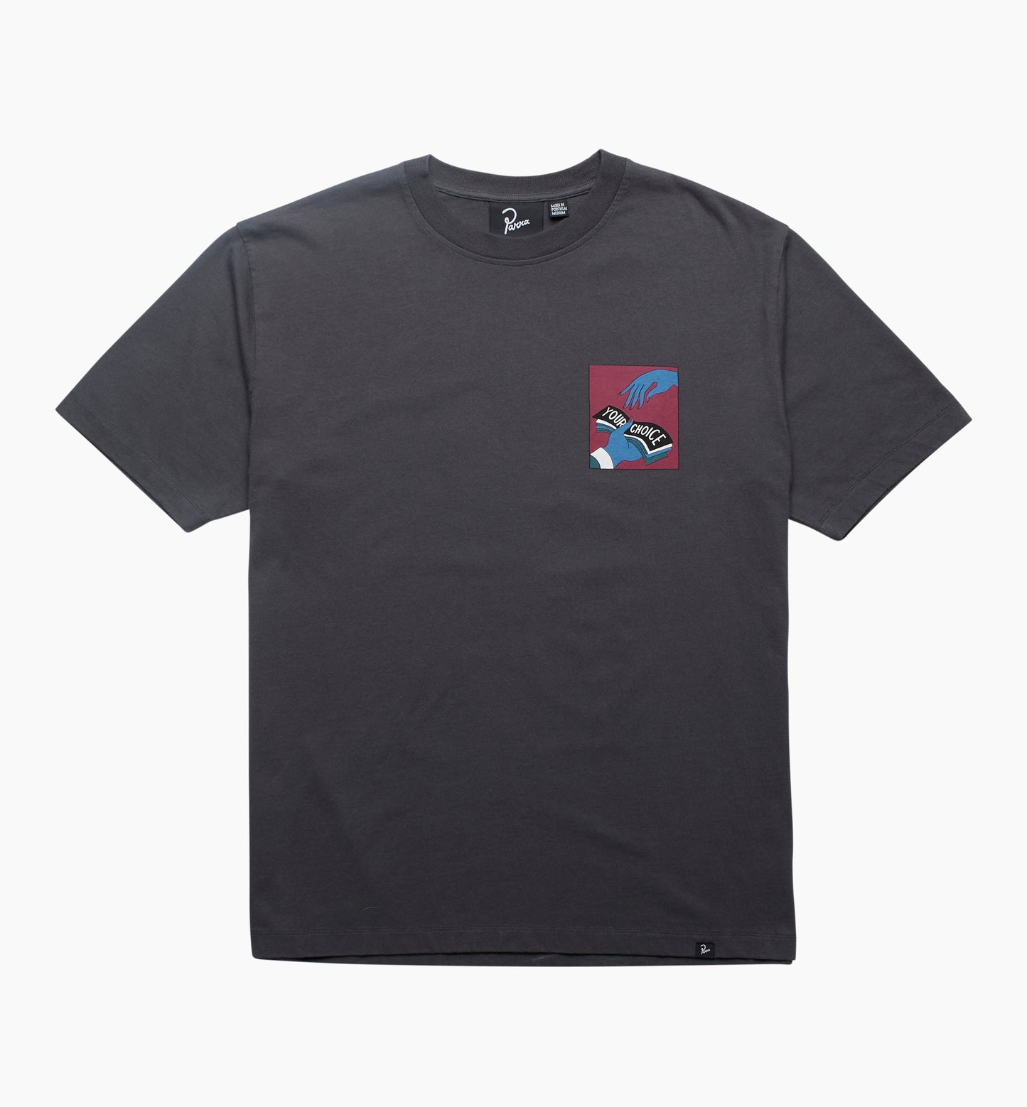 By Parra Round 12 Tee - Dark Grey