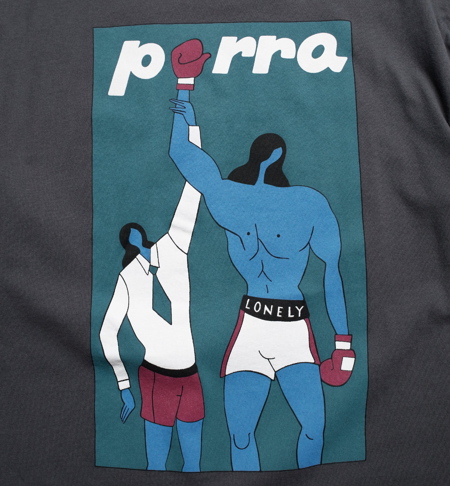 By Parra Round 12 Tee - Dark Grey