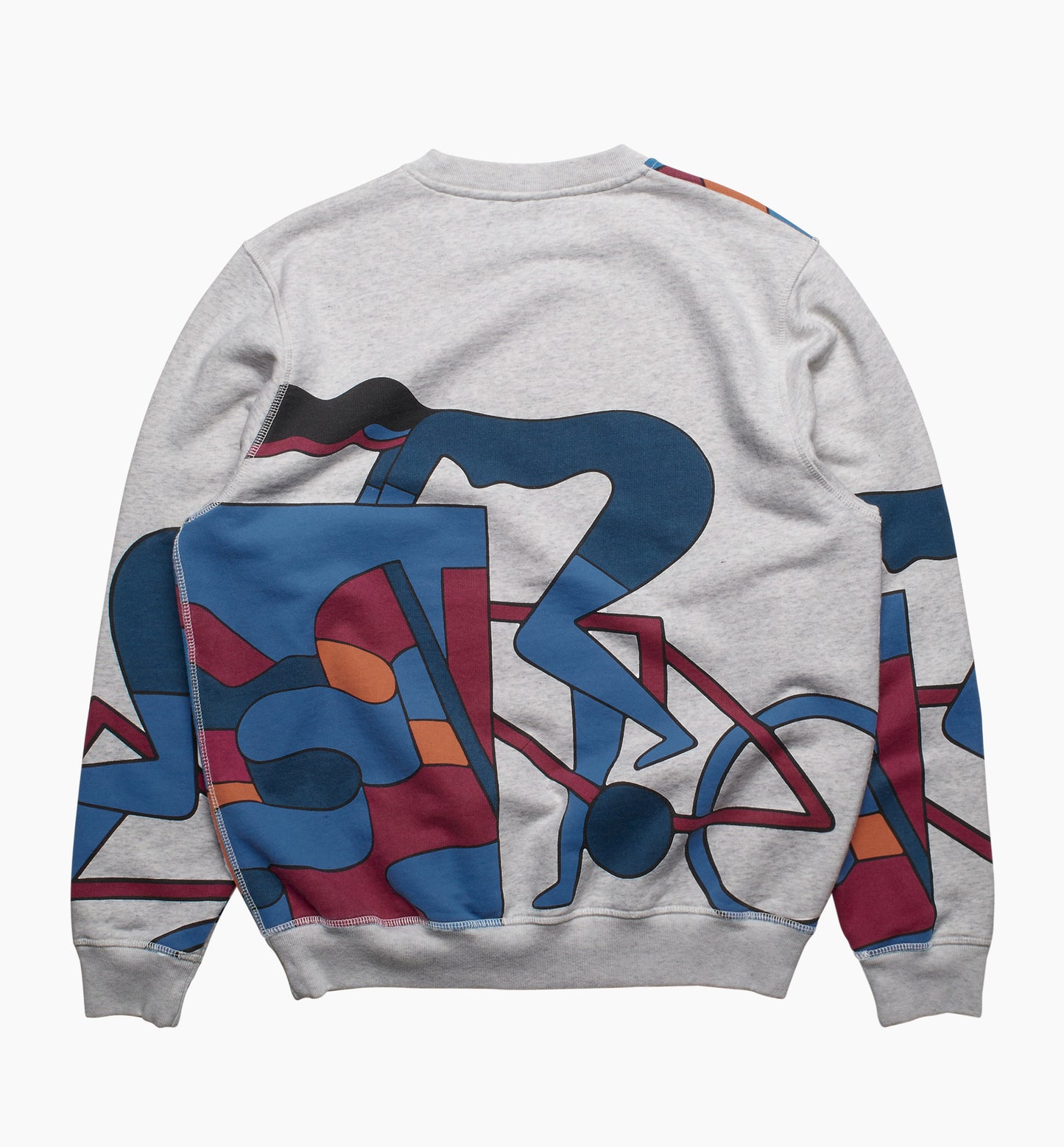By Parra Etappe 17 Crew Sweat - Heather Grey