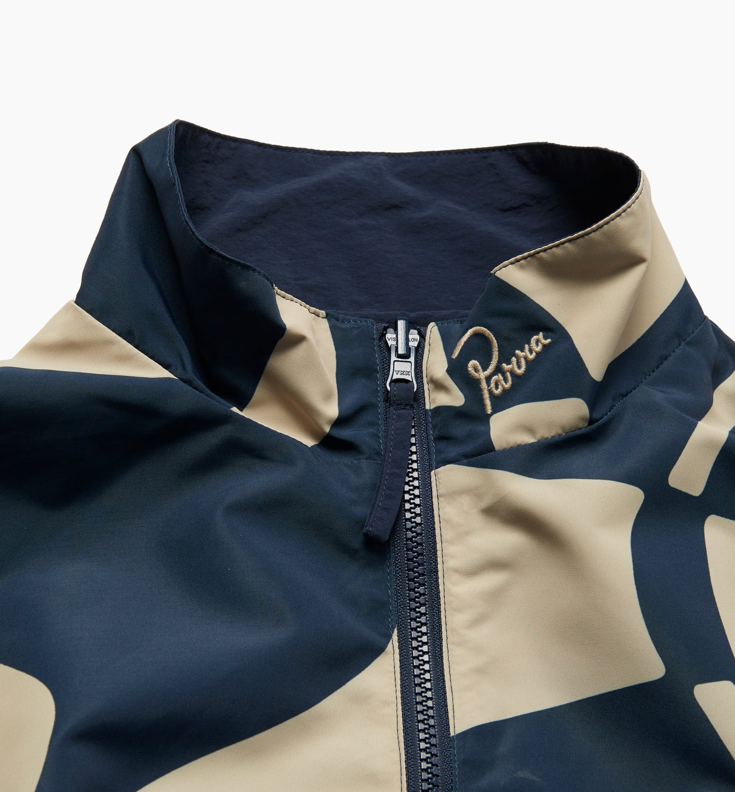 By Parra Zoom Winds Reversible Track Jacket - Navy Blue