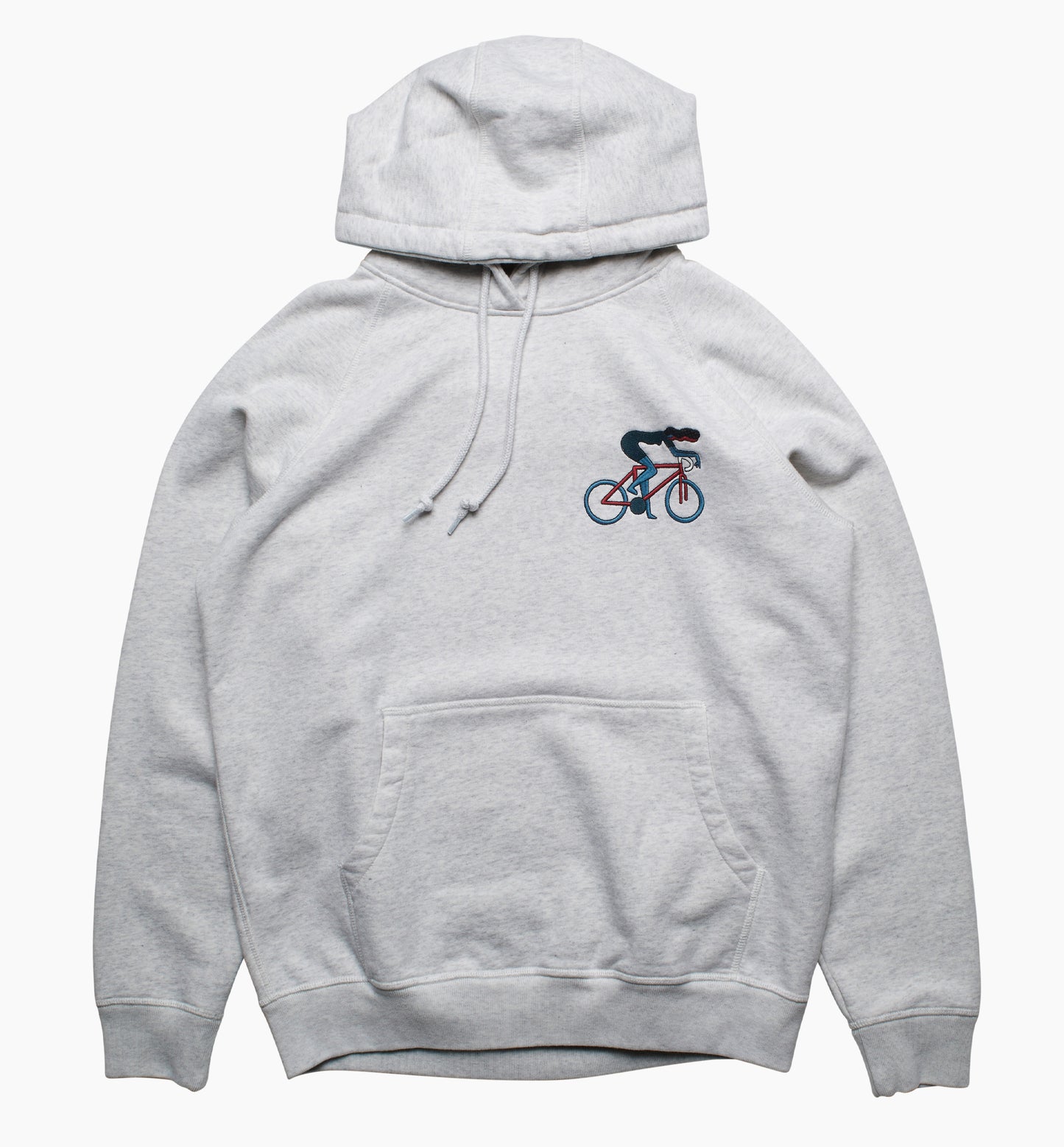 By Parra Cat Defense Hoodie - Heather Grey