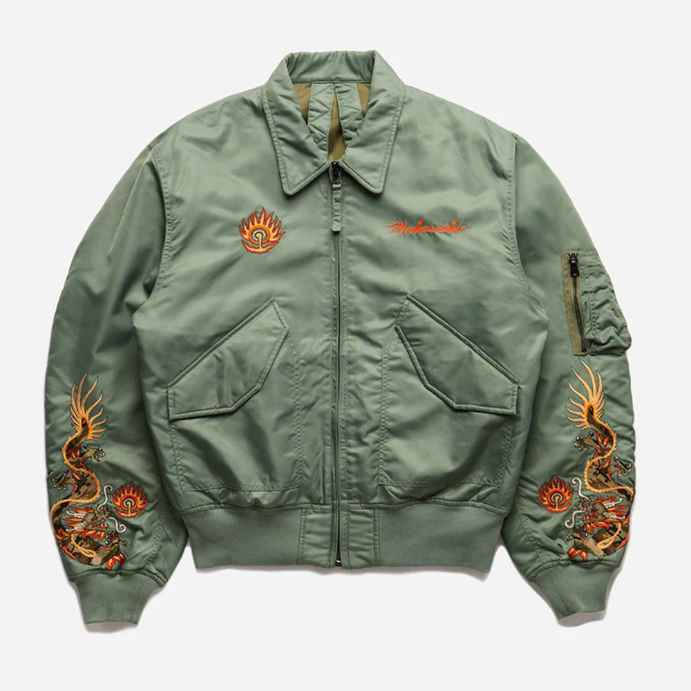 Maharishi Dragon CWU-45 Flight Jacket  - Sage