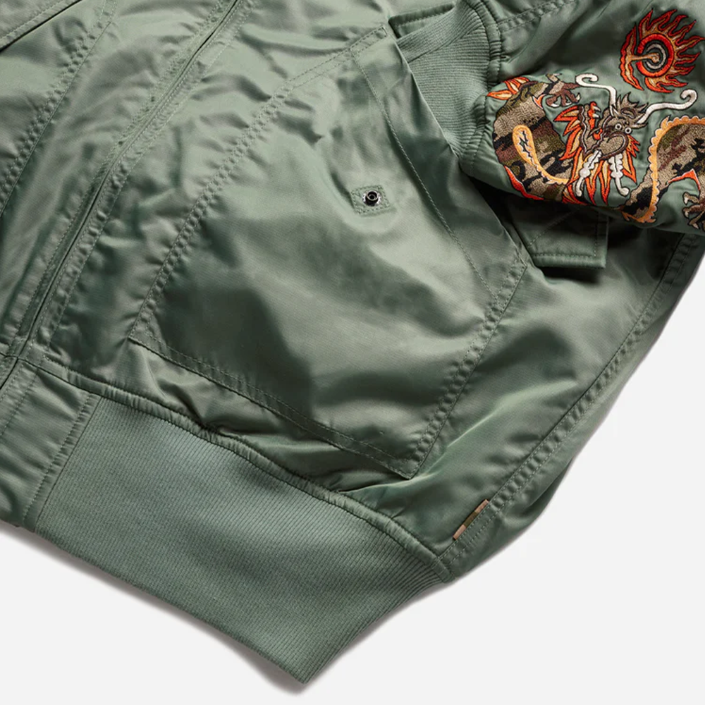 Maharishi Dragon CWU-45 Flight Jacket  - Sage