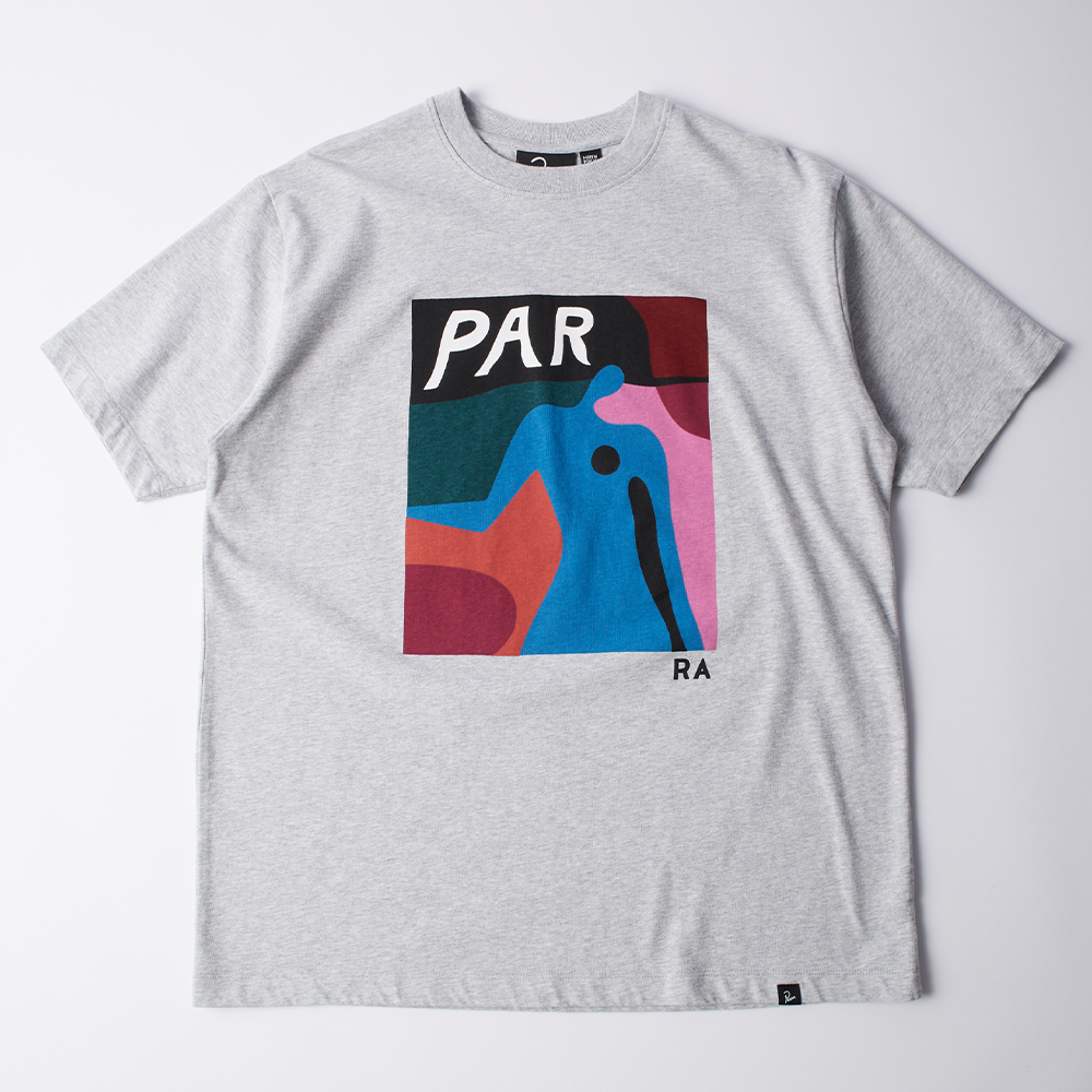 By Parra Ghost Caves T-Shirt - Heather Grey