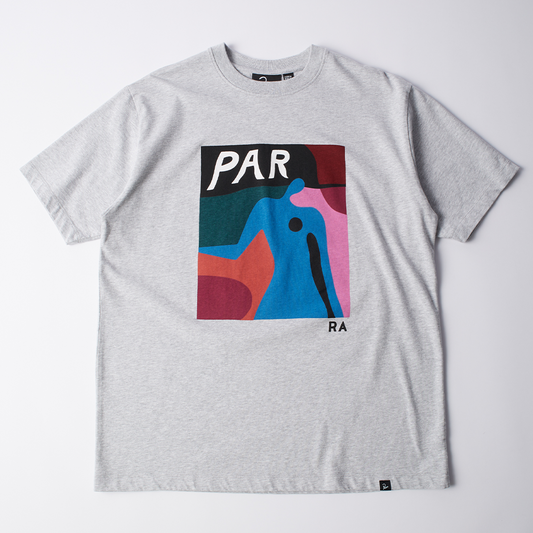 By Parra Ghost Caves T-Shirt - Heather Grey
