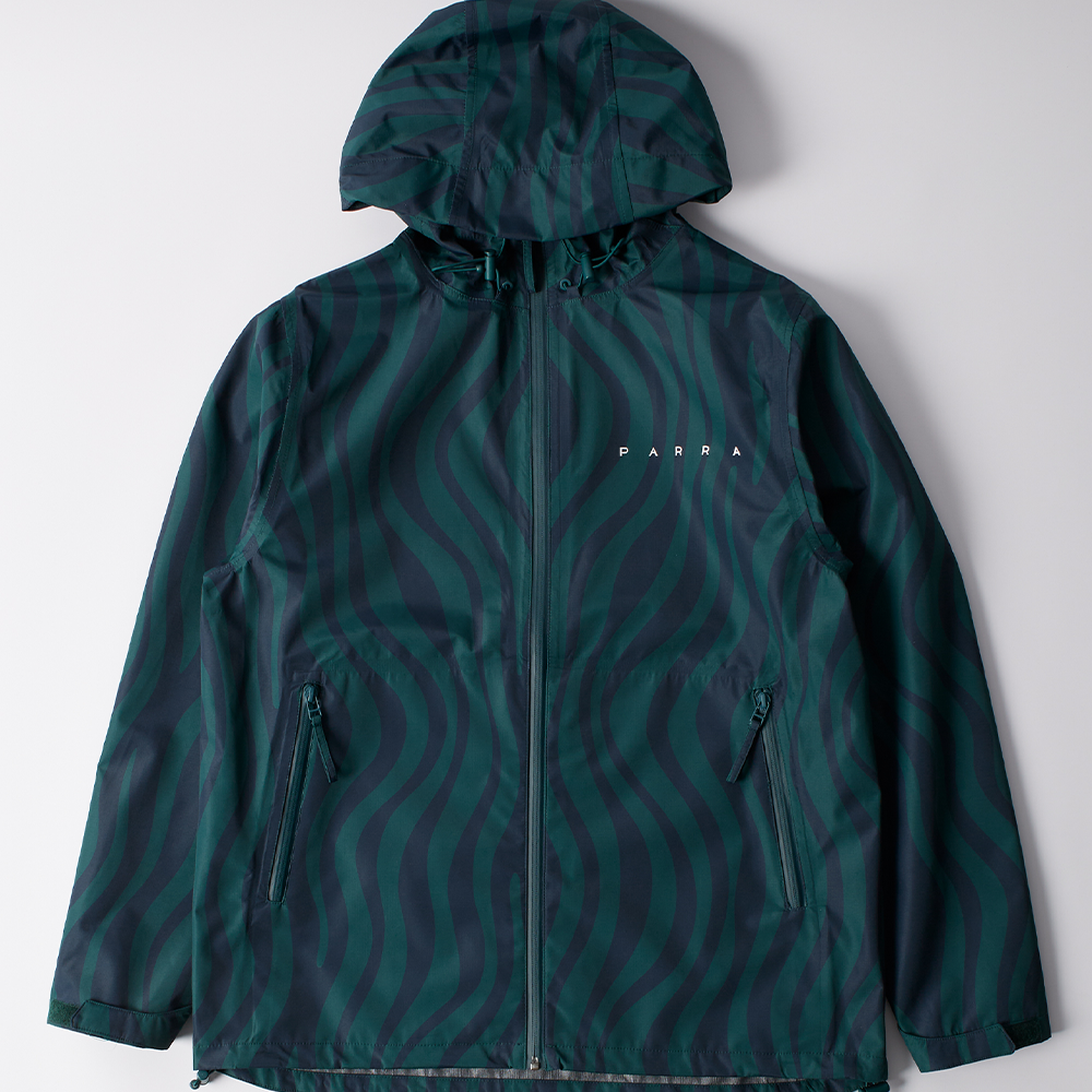 By Parra Rain Flow Rain Jacket - Green