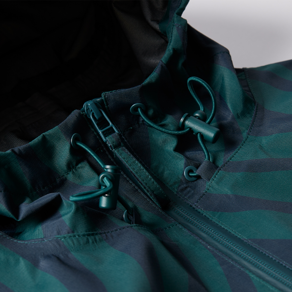 By Parra Rain Flow Rain Jacket - Green
