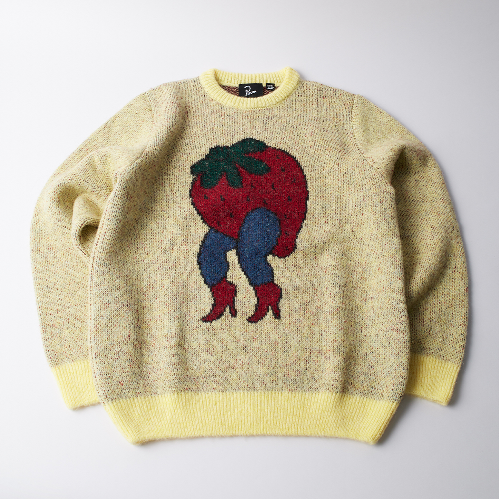 By Parra Stupid Strawberry Pullover